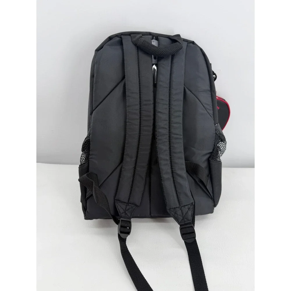Fuel Backpack Large Black Red Dragon Graphic Y2K Gothic School Bag & Pouch New
